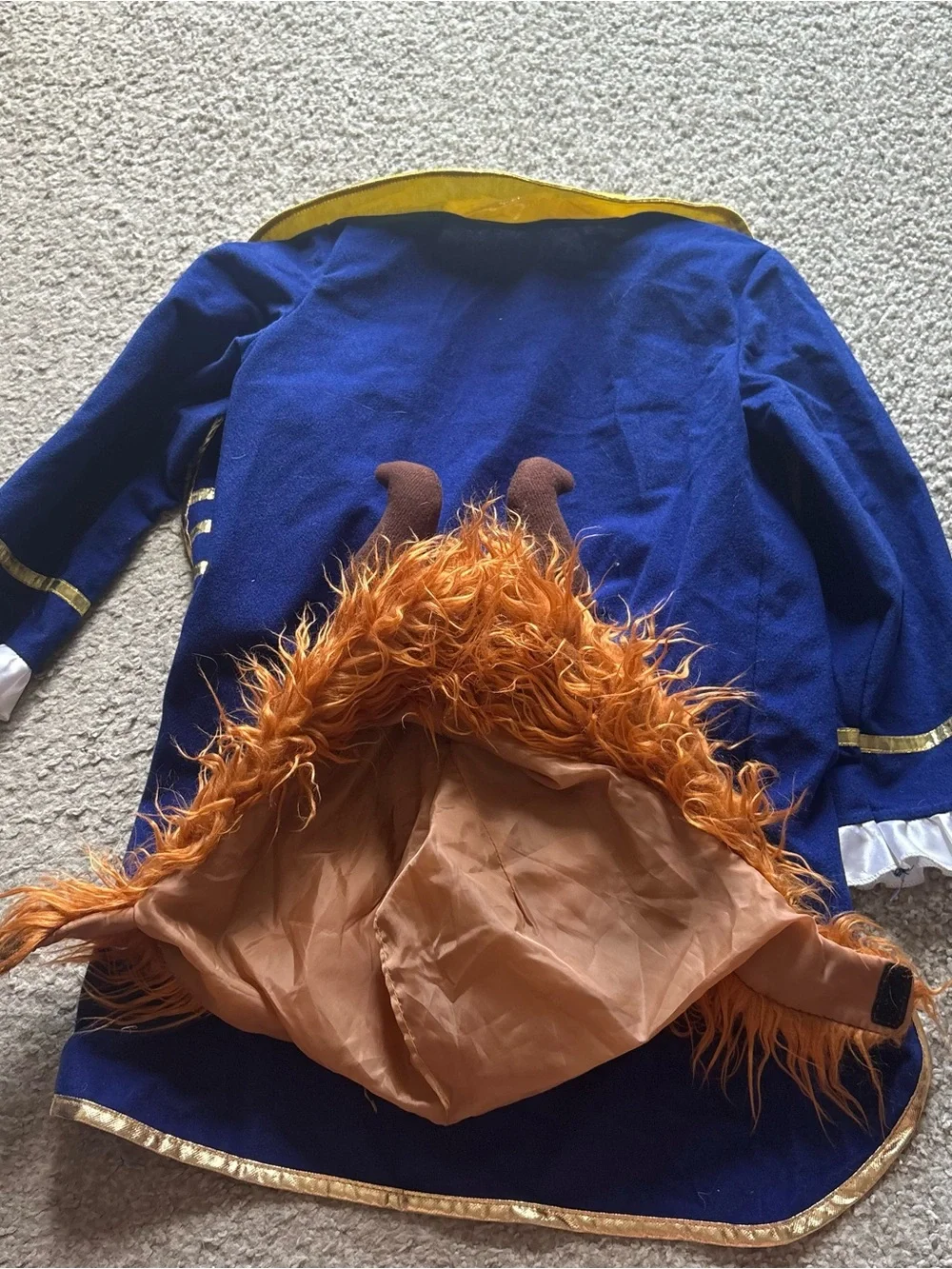 Disney Beast Costume Beauty Small Kids Halloween World Land Cruise